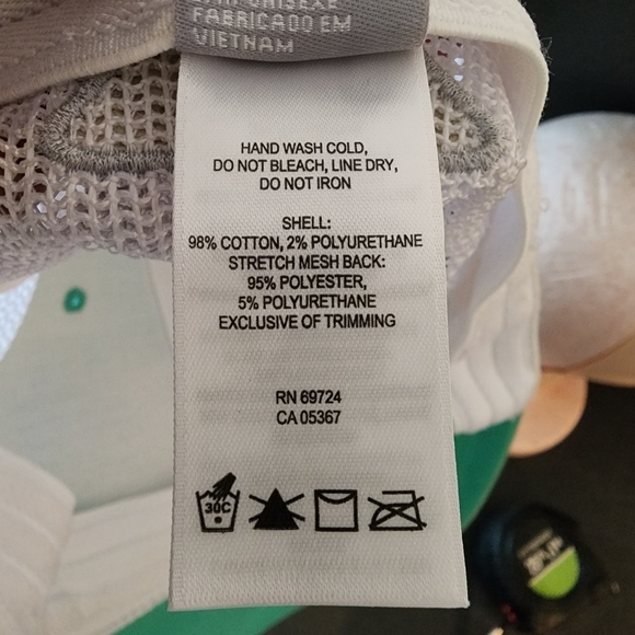 Columbia PFG Mesh Snap Back Fish Flag Ball Cap Size S/M Unisex - Picture 8 of 12